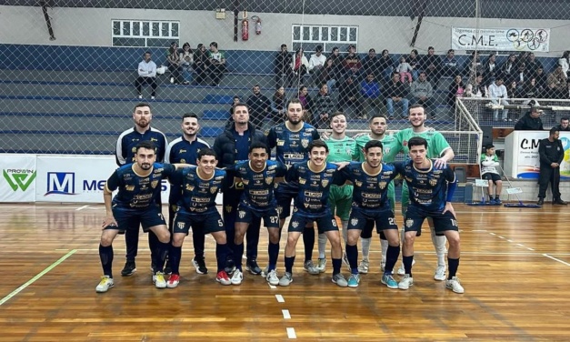 Lages Futsal vence fora de casa e assume liderança da Série Prata do Catarinense