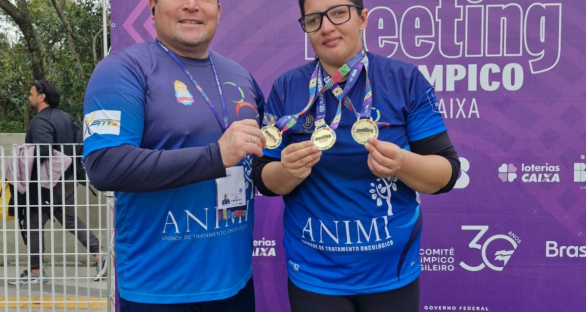 Amanda Caroline Schuck conquista três ouros no Meeting Olímpico Loterias Caixa em São Paulo