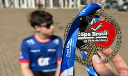 Arthur Branco conquista título na Copa Brasil de Tênis de Mesa e mira Paralimpíadas de 2028
