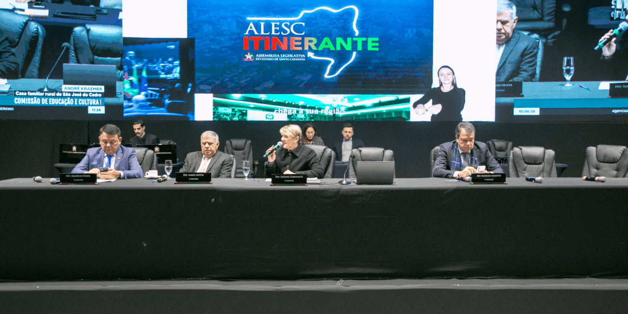 Deputada Luciane participa da Alesc Itinerante no Planalto Norte
