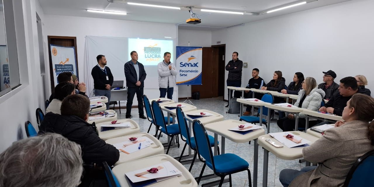 Empreendedores da Serra Catarinense iniciam formação pelo Lucra Mais em Lages e Curitibanos
