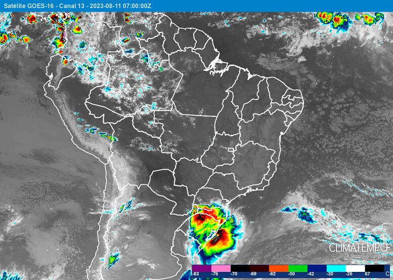 Clima: fim de semana será gelado em Santa Catarina