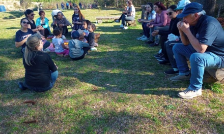 Caminhada no Parque Natural marca o dia de combate ao tabagismo em Lages