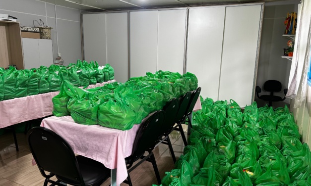 Correia Pinto: mais de duas toneladas de alimentos reforçam ações da assistência social
