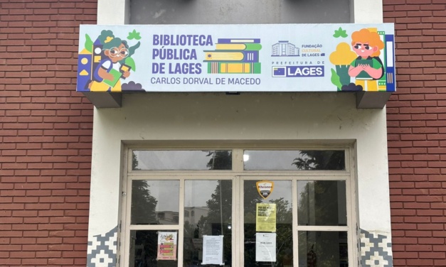 Biblioteca Pública Municipal Carlos Dorval de Macedo celebra 50 anos de história em Lages