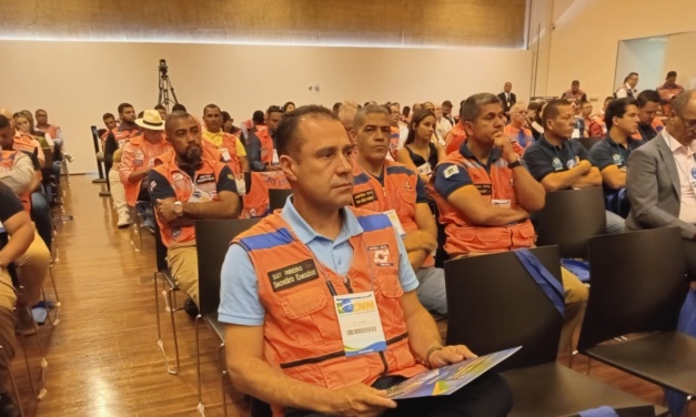 Coordenação Municipal de Proteção e Defesa Civil de Lages participa de Encontro Nacional sobre gestão de riscos e desastres