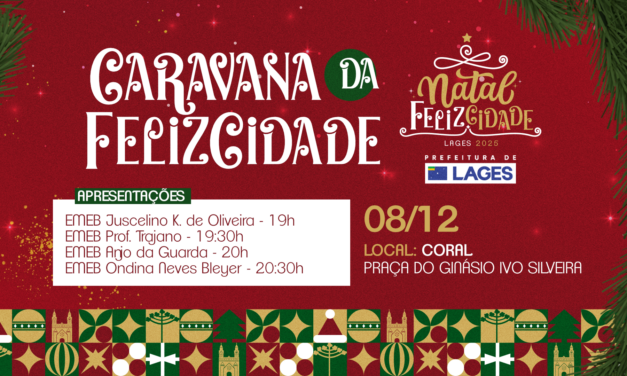 Caravana da FelizCidade ilumina o bairro Coral nesta segunda-feira