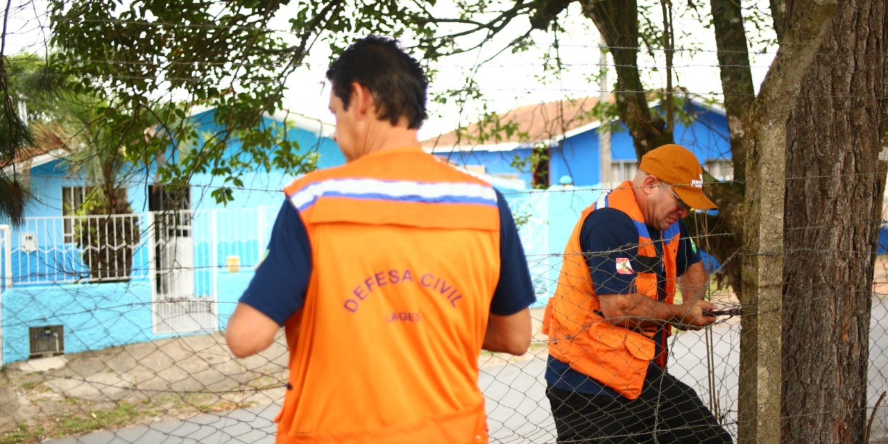 Defesa Civil de Lages atua de forma preventiva e elimina risco de acidentes com árvores nos bairros São Pedro e São Francisco