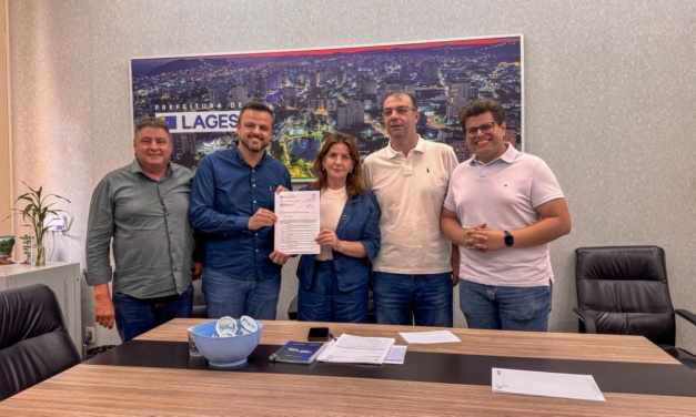 Lucas Neves confirma quase R$ 10 milhões em novos repasses para Lages em reunião com a prefeita Carmen Zanotto