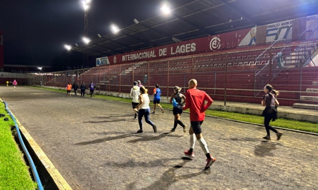 Pista de atletismo do Estádio Vidal Ramos Júnior retoma horário normal em fevereiro