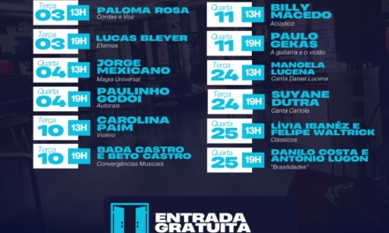 Foyer do Teatro Marajoara retoma programação cultural