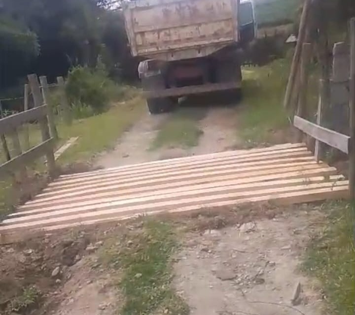 Secretaria de Obras de Bocaina do Sul mantém serviços em andamento desde o início do ano