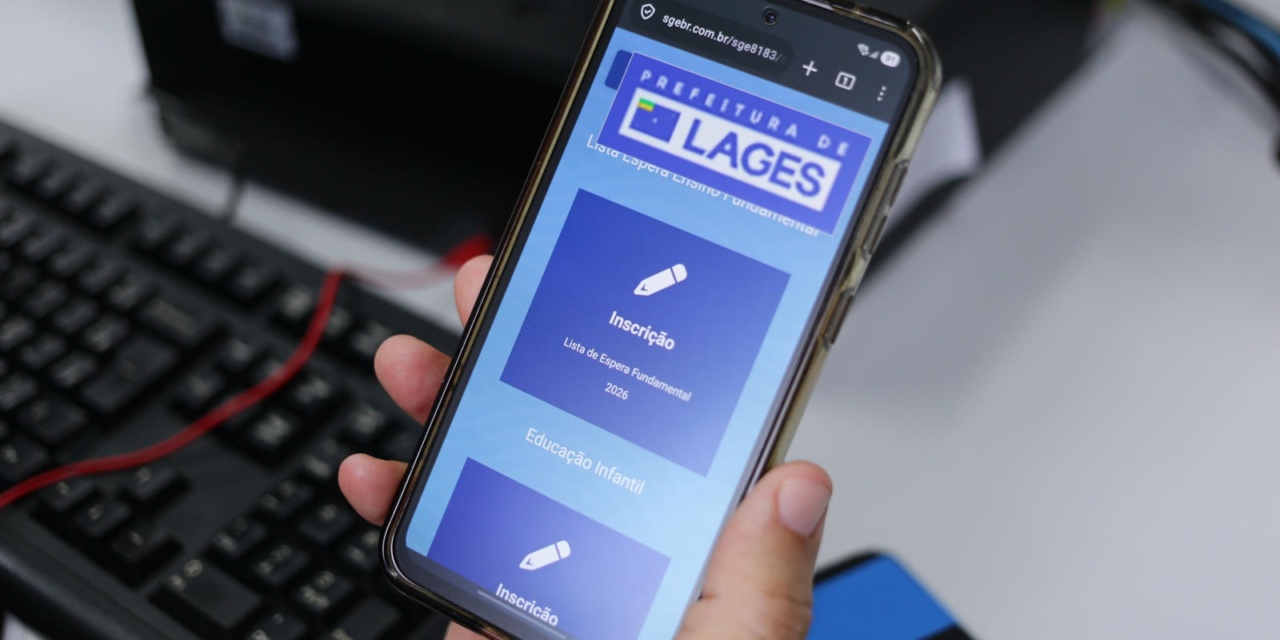 Novo sistema online acaba com filas de espera para matrículas no Sistema Municipal de Educação