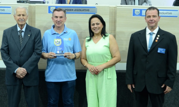 Sessão solene homenageia os clubes Rotary’s de Lages