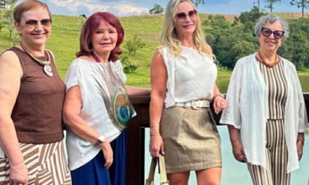 Clube da Lady Lages retoma reuniões presenciais em tarde especial no Rancho Rochedo