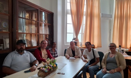 Superintendente da Fundação Cultural de Lages recebe lideranças do projeto “Que terreiro é esse?” e apoia Carreata à São Jorge