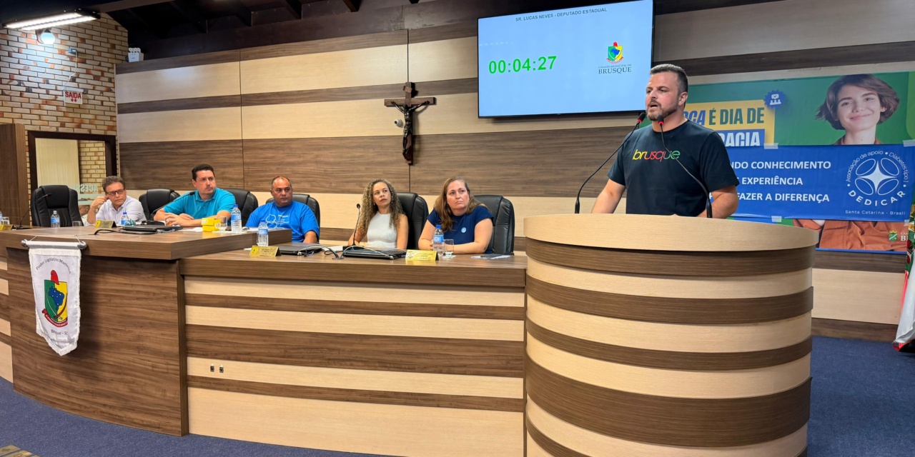 Lucas Neves: representante dos diabéticos de SC
