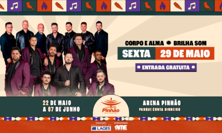36ª Festa Nacional do Pinhão: Primeiro fim de semana da Arena Pinhão terá Corpo e Alma, Brilha Som, Lauana Prado, Alexandre Pires e DJ Alok