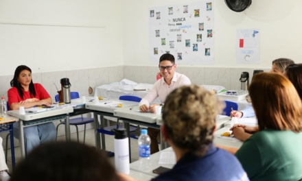 Emeb Santa Helena recebe 1ª edição do Programa Conexão Escola e Direção