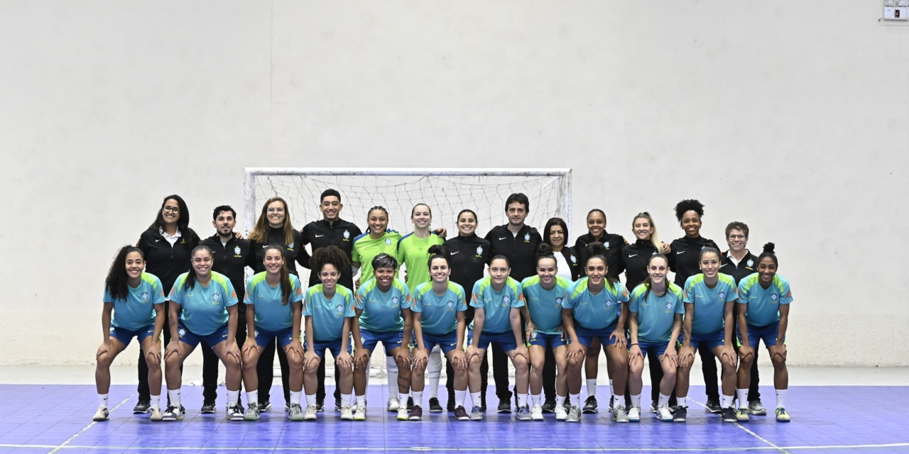 Seleção Brasileira Feminina de Futsal realiza dois amistosos contra a Colômbia em Lages