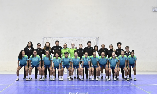 Seleção Brasileira Feminina de Futsal realiza dois amistosos contra a Colômbia em Lages