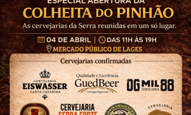 Stammtisch da Serra integra programação oficial de abertura da Colheita do Pinhão em Lages