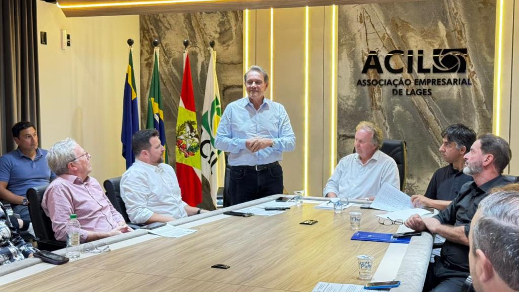 FIESC apresenta investimentos e parcerias na Serra Catarinense em encontro na ACIL