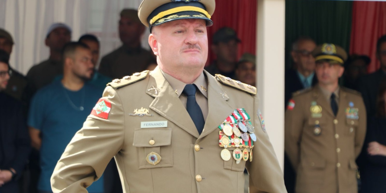 Passagem de Comando PMSC – Lages por Chico Ramos