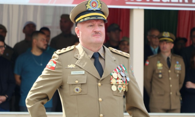 Passagem de Comando PMSC – Lages por Chico Ramos