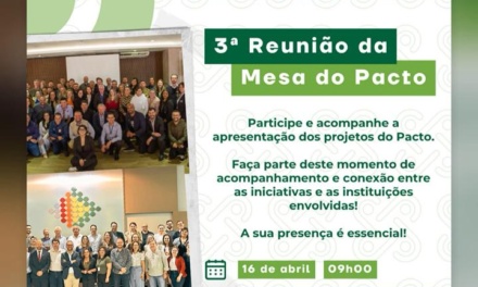 Pacto pela Aceleração Territorial  lança campanha Presente para o futuro e chama população para participar