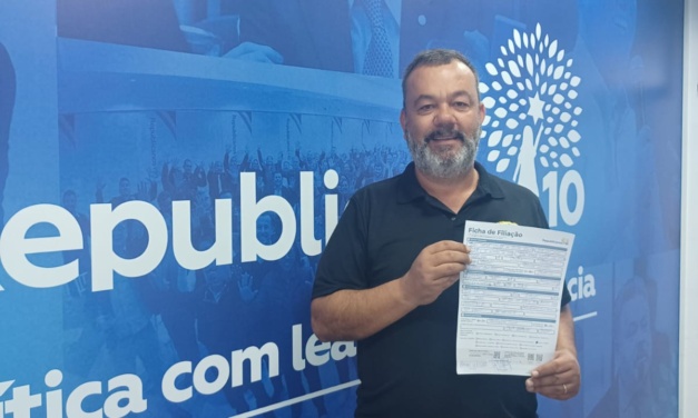 Sargento Sobrinho se filia ao Republicanos e anuncia pré-candidatura à Alesc