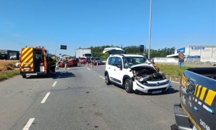 PRF flagra milhares de infrações de trânsito nas rodovias catarinenses