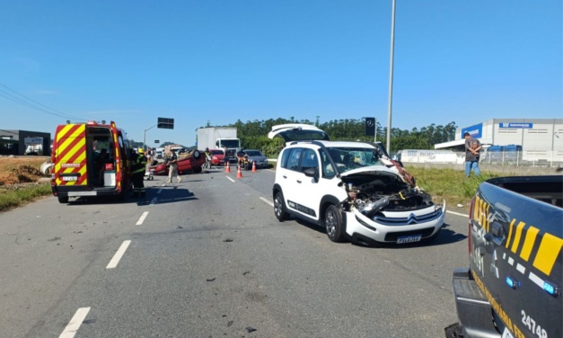 PRF flagra milhares de infrações de trânsito nas rodovias catarinenses
