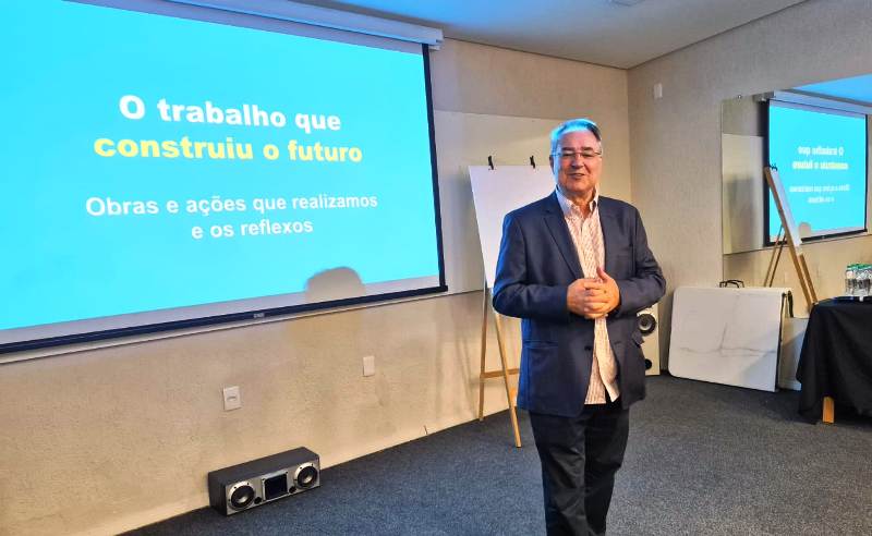 “O Trabalho que Construiu o Futuro”, palestra de Colombo para o Núcleo de Comunicação