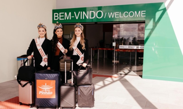 Comitiva da 36ª Festa Nacional do Pinhão embarca para São Paulo em ação de divulgação