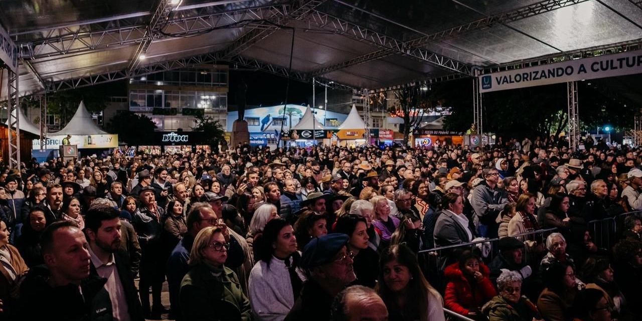 Com celebração à cultura e tradição serranas, Lages inicia oficialmente a programação da 36ª Festa Nacional do Pinhão