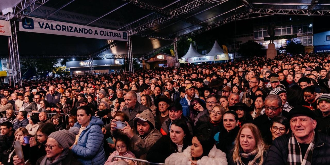 36ª Festa Nacional do Pinhão: confira a programação desta terça-feira (26 de maio)