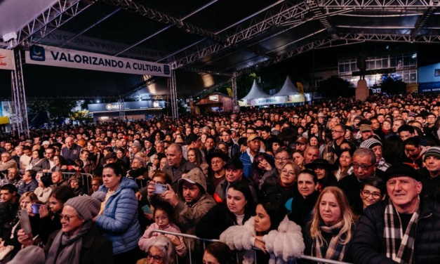 36ª Festa Nacional do Pinhão: confira a programação desta terça-feira (26 de maio)