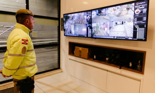 Lages tem reforço de 160 policiais e tecnologia de reconhecimento facial durante a 36ª Festa Nacional do Pinhão