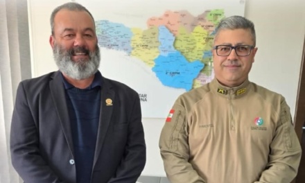 Aprasc discute demandas regionais dos praças com o comando do 2º CRPM