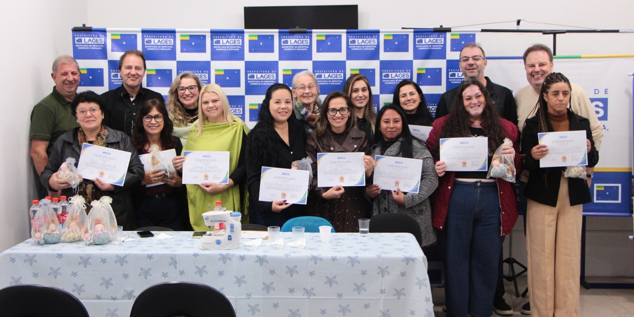 Conclusão do curso “Costurando Novas Histórias” celebra qualificação e protagonismo feminino em Lages