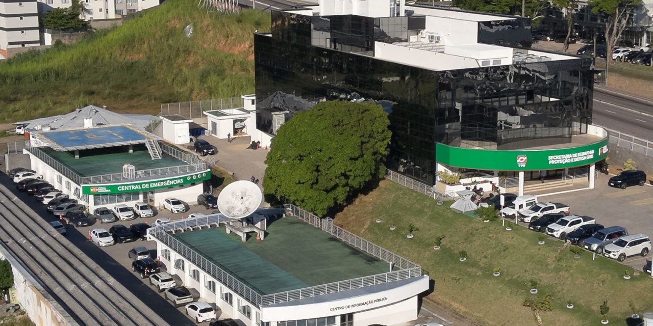Defesa Civil de SC é a única do Brasil a captar imagens diretas de satélite para monitoramento em tempo real