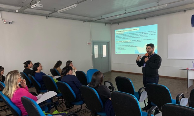 Prefeitura de Lages promove formação para 380 docentes com foco no planejamento de atividades pedagógicas