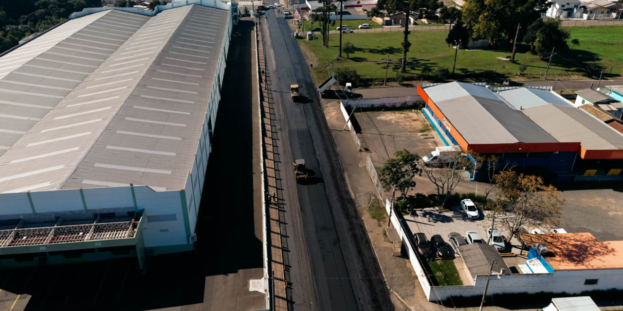 Recapeamento asfáltico é finalizado na rua Mateus Junqueira e contempla 1,2 quilômetro para mobilidade urbana de qualidade
