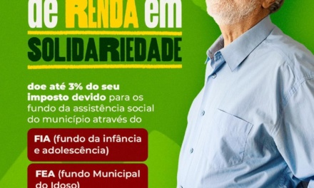 Prefeitura de Painel lança campanha para destinação do Imposto de Renda aos fundos sociais do município