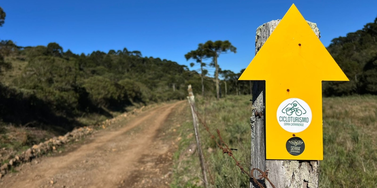 Empreendedores do cicloturismo percorrem rota da Serra Catarinense em ação de integração do território