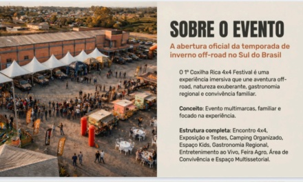Capão Alto vai sediar a primeira edição do Coxilha Rica 4×4 Festival