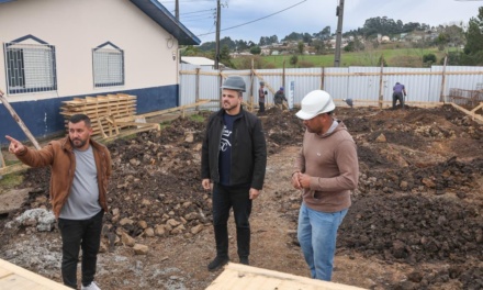 Lucas Neves visita obras em Lages e reforça investimentos nos bairros