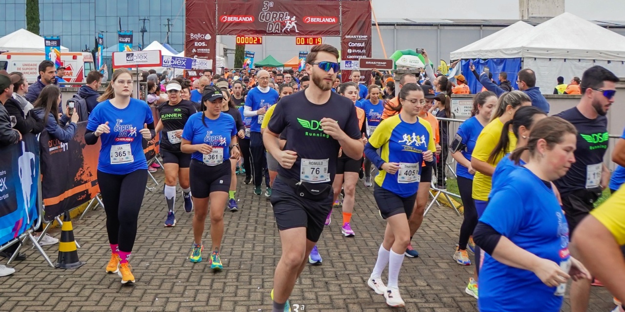 Corrida em Curitibanos premia vencedores com mais de 23 mil reais
